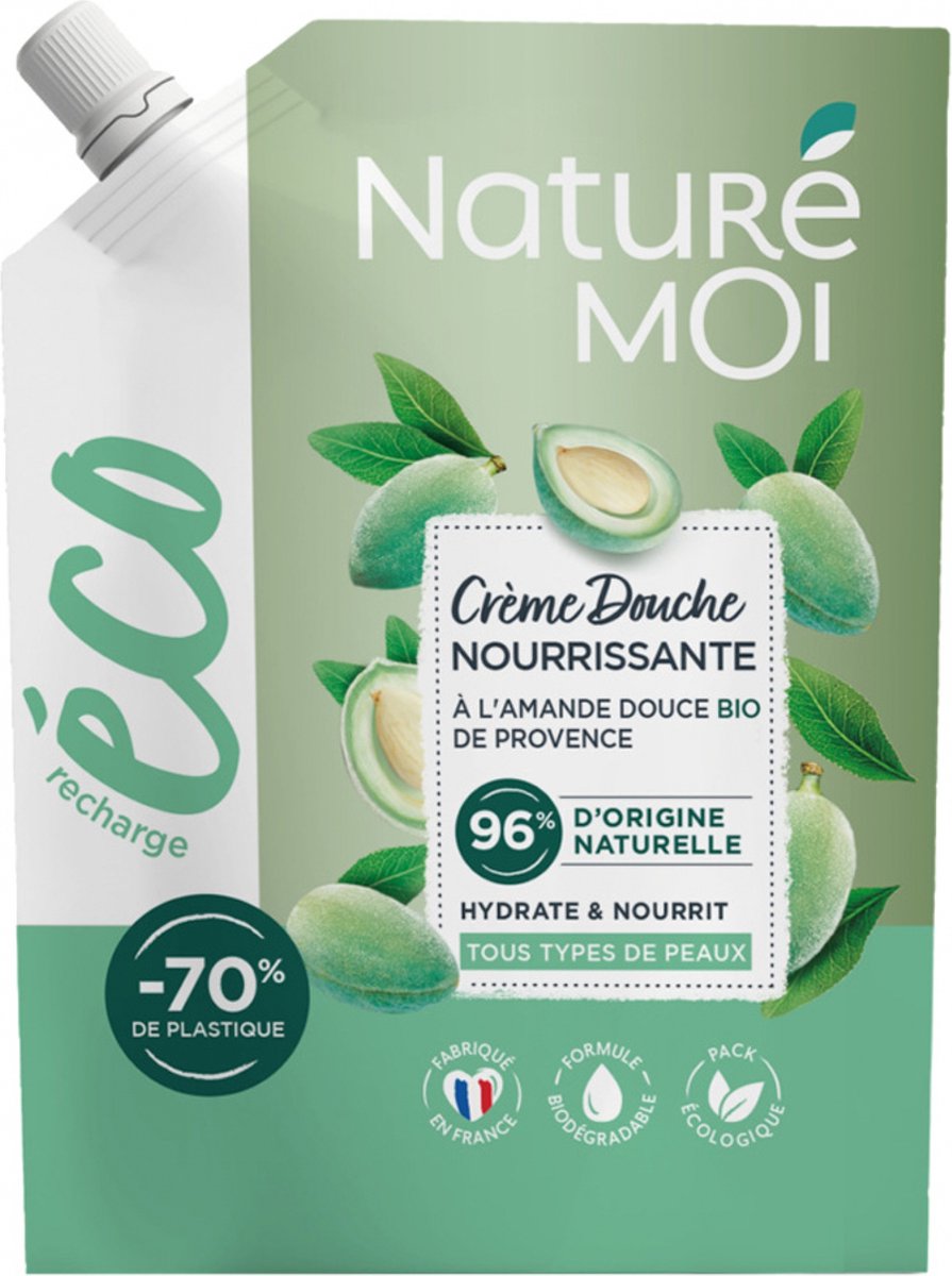 Naturé Moi Voedende Douchecrème Zoete Amandel Eco-Refill 500 ml