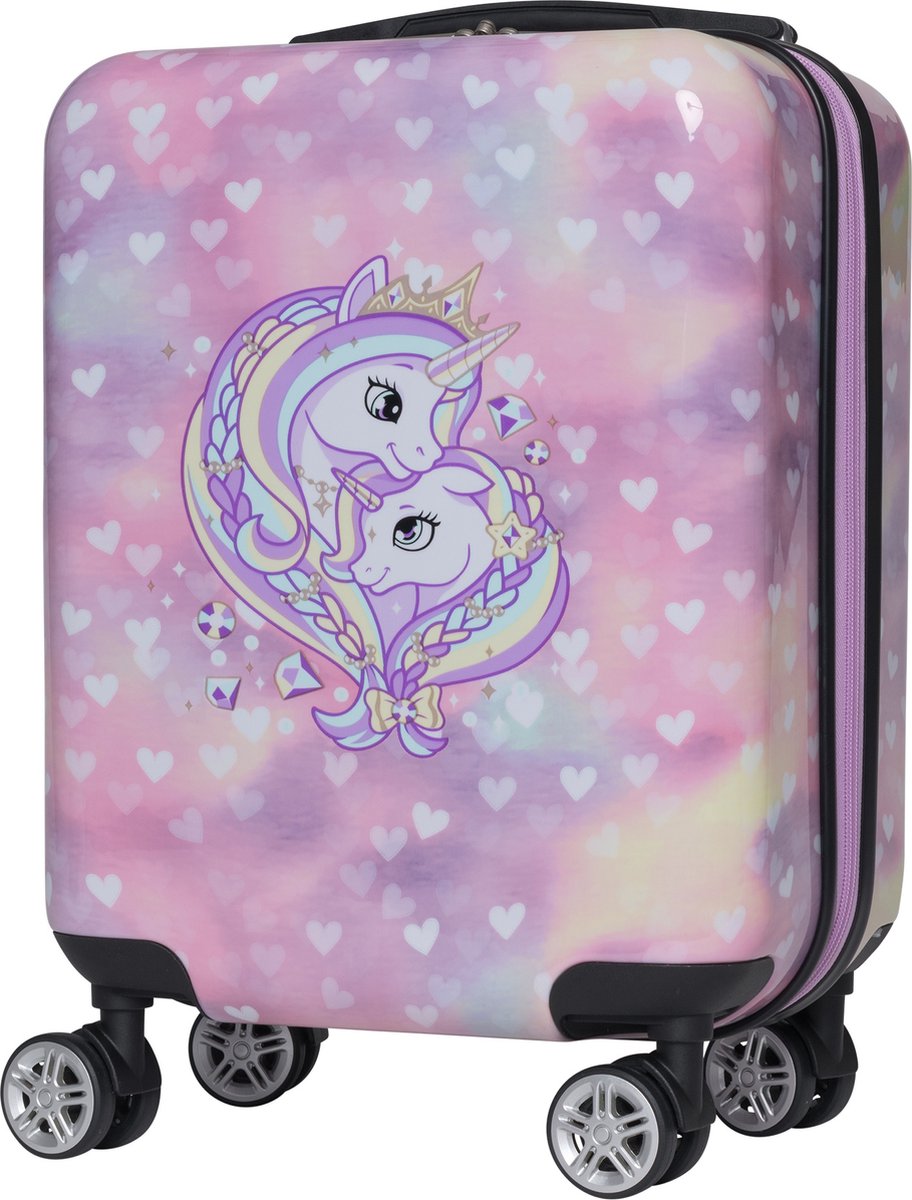 Beckmann koffer - kind - Unicorn Princess Purple - 22 liter - BE-7060060 — cadeau in Spellen & Speelgoed - foto 7