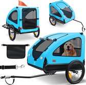 KESSER® Hondenfietskar tot 45 kg 2in1 Fietskar Hond - Blauw