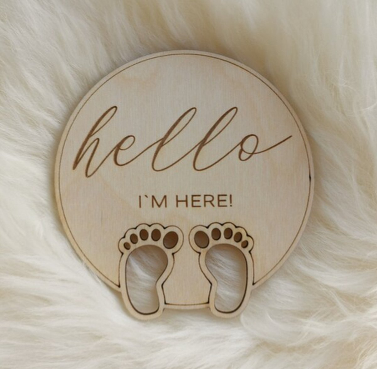Image of 13 Houten Mijlpaalkaarten Baby - Babyshower cadeau - Kraamcadeau Jongen en meisje - milestone cards
