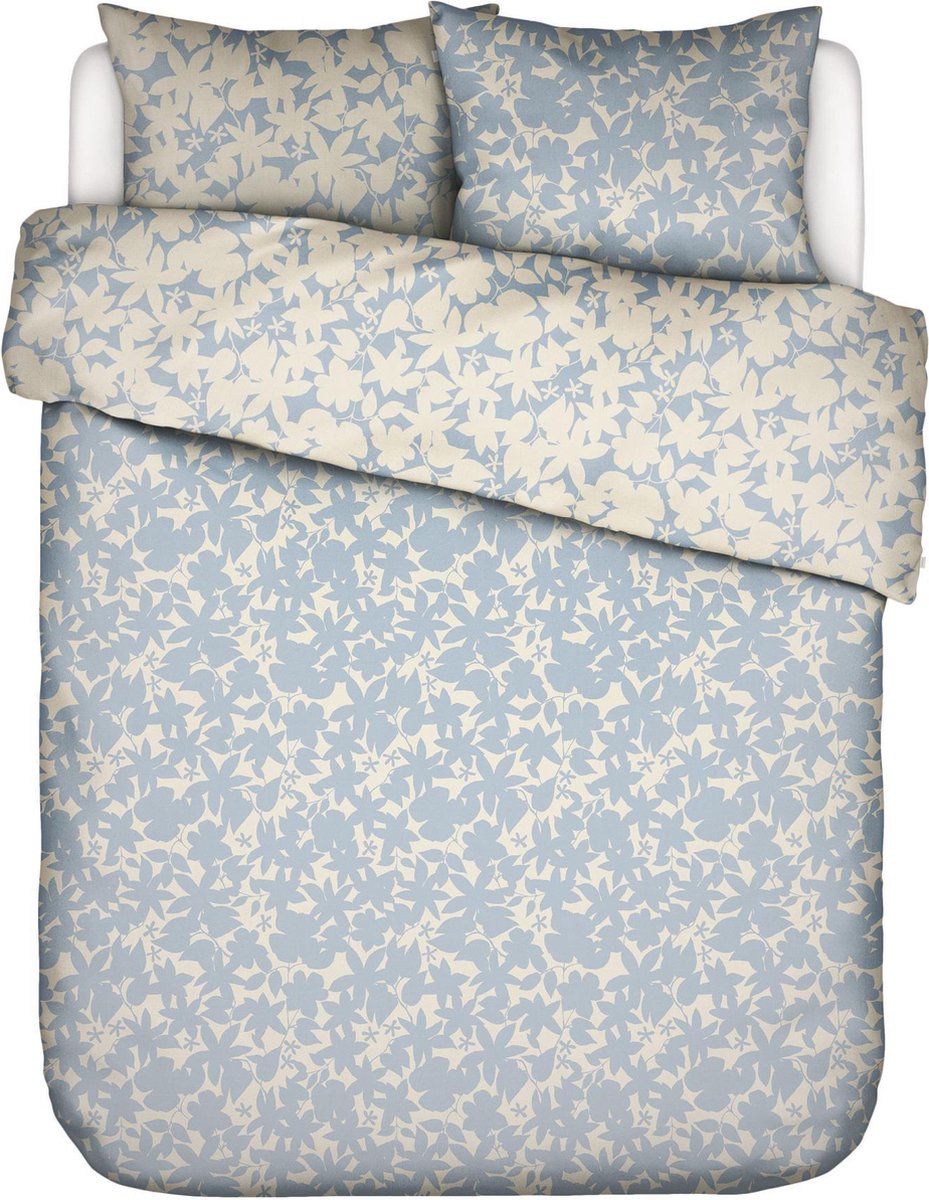 ESSENZA Imara Dekbedovertrek Zen blue - Lits-Jumeaux - 240x200/220 cm