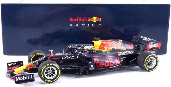 Red Bull Racing Honda RB16B #33 Winner Mexican GP 2021- 1:18 - Minichamps van FORMULE 1 — afbeelding 5