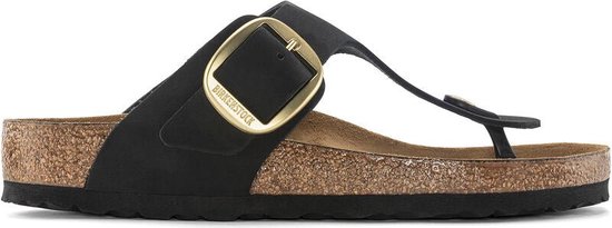Birkenstock Gizeh Big Buckle - sandale pour femme - noir - taille 36 (EU) 3.5 (UK)