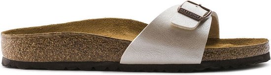Birkenstock Madrid BS - sandale pour femme - blanc - taille 43 (EU) 9 (UK)