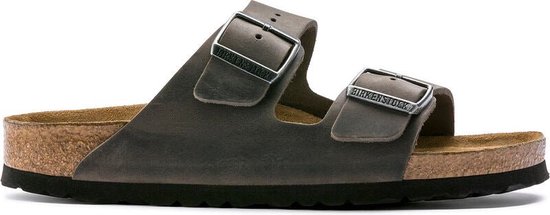 Birkenstock Arizona BS - sandale pour femme - gris - taille 40 (EU) 7 (UK)
