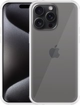 Cazy Impact Case geschikt iPhone 15 Pro Max - Optimale bescherming - Schokbestendig hoesje - Transparant
