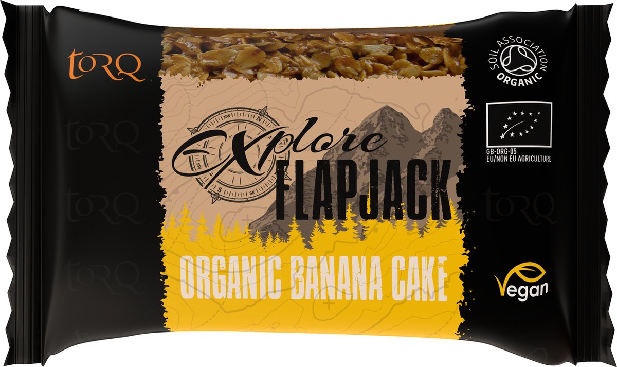 Goedkoopste TORQ EXPLORE ORGANIC BANANA CAKE (Doos 20 st