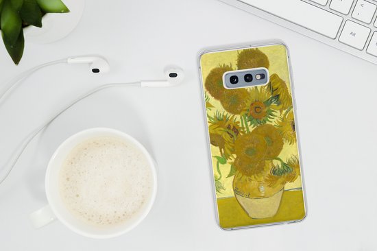 Coque Samsung Galaxy S10e - Tournesols - Vincent van Gogh - Coque de téléphone en Siliconen