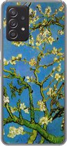 Geschikt voor Samsung Galaxy A53 5G hoesje - Amandelbloesem - Vincent van Gogh - Siliconen Telefoonhoesje