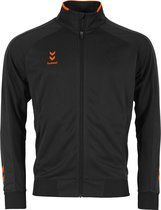 Hummel Tulsa Polyestervest Heren - Zwart / Oranje | Maat: 3XL