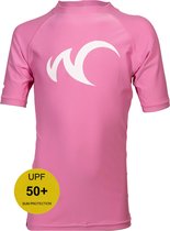 Watrflag Rashguard Valencia Kids - Roze - UV beschermend surf shirt korte mouw 128