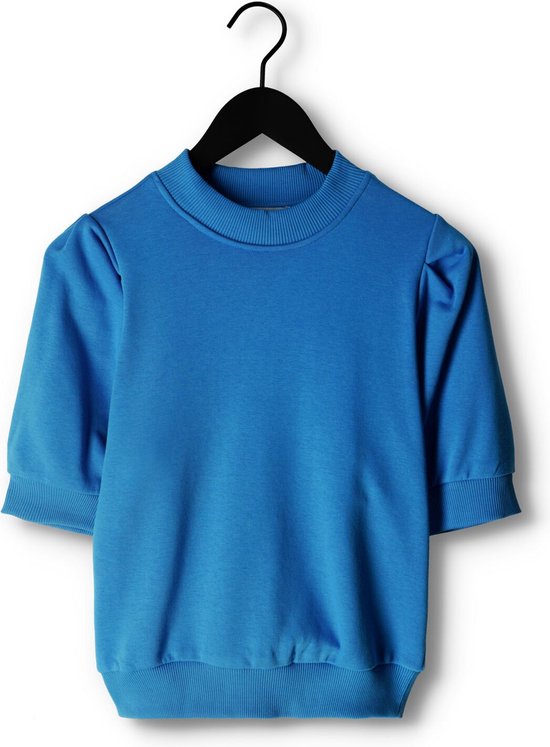 Minus Mika Sweat 1 Truien & vesten Dames - Sweater - Hoodie - Vest- Blauw - Maat XL