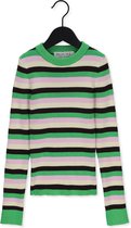 HOUNd Stripe Knit Truien & Vesten Meisjes - Sweater - Hoodie - Vest- Groen - Maat 140