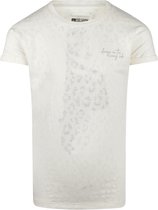 No Way Monday-Meisjes t-shirt - offwhite - maat 134