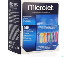 Microlet Lancetten - Diversen kleuren  200 St