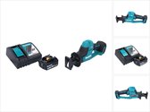 Bol.com Makita DJR 189 RG1 Accu Reciprozaag 18 V Brushless + 1x accu 6.0 Ah + lader aanbieding