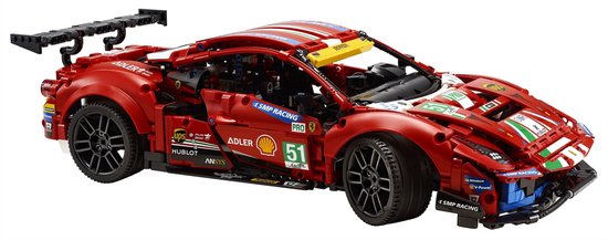 LEGO Technic Ferrari 488 GTE AF Corse #51 - 42125 - LEGO