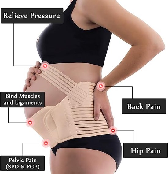 Ceinture de soutien de grossesse M bol