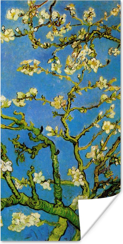 Poster Amandelbloesem - Vincent van Gogh - 80x160 cm