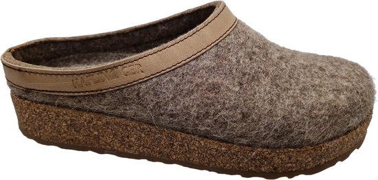 Haflinger Open Pantoffels - Beige