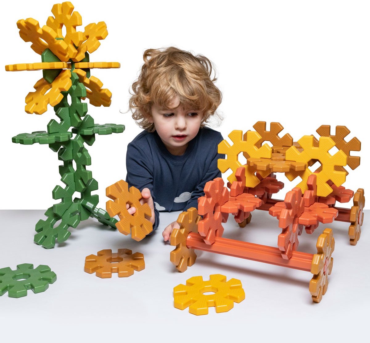 Octoplay XL My First Klassenset - Bouwspeelgoed voor 2+ jaar - 42 stuks