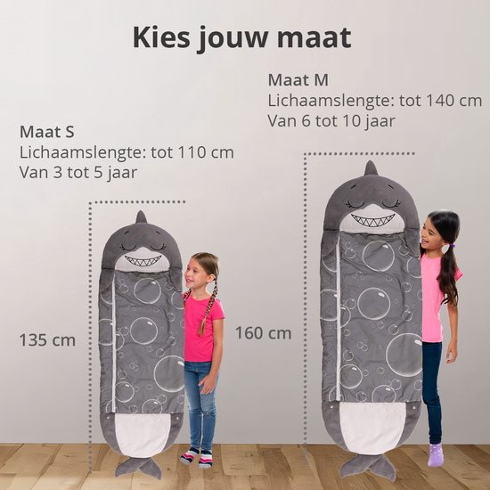 WangSiwe Slaapzak Voor Kinderen Met Kussen, 2-In-1 Zachte Warme Meisjes En Jongens Animal Sleeping Bag 4-12 Jaar, Opvouwbare Slaaptas Voor Kinderen