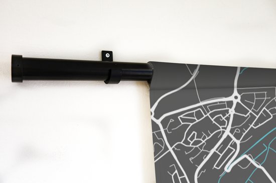 Tapisserie - Tapisserie - France - Carte - Carte - Meaux - Plan de ville - 180x180 cm - Tapisserie