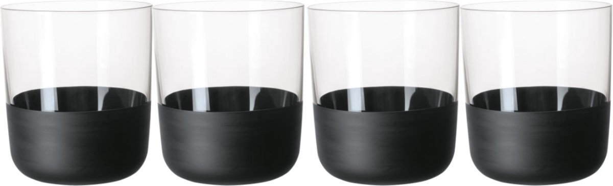 Villeroy & Boch Manufacture Rock Tumbler Glas 4 Stuks
