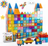 Magnetic Tiles- Magnetisch Speelgoed – 60 stuks - Constructie speelgoed - Magnetische tegels - Montessori speelgoed - Magnetic toys - Magnetische bouwstenen - Speelgoed Kinderen - Magna minds