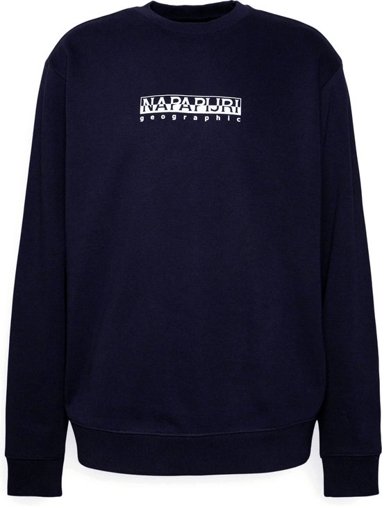 Napapijri - Sweats pour hommes B-Box Sweater - Blauw - Taille 3XL