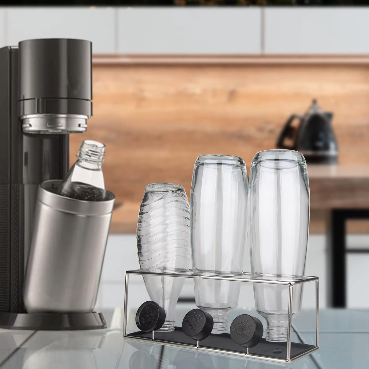 Bouteille verre sodastream 0,615l pour Machine a soda Sodastream -  Livraison rapide