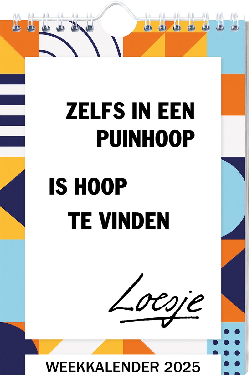 Loesje – Weekkalender 2025 op Prijzenvolger.com