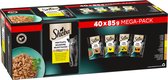 Sheba Kattenvoer - Mini Filets - Gevogelte in Saus - 40x85g Mega-Pack