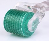 Derma Roller 0.5 MM TransparantI Dermaroller I Dermarolling I 540 Naalden| Baardroller I Stimuleert Haar en Baardgroei I Gezichtsverzorging | Huidverzorging