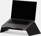 Oakywood Laptop Stand - Zwart Massief Eiken - Echt Houten Laptop MacBook Standaard 15/16" Ergonomisch Stijlvol