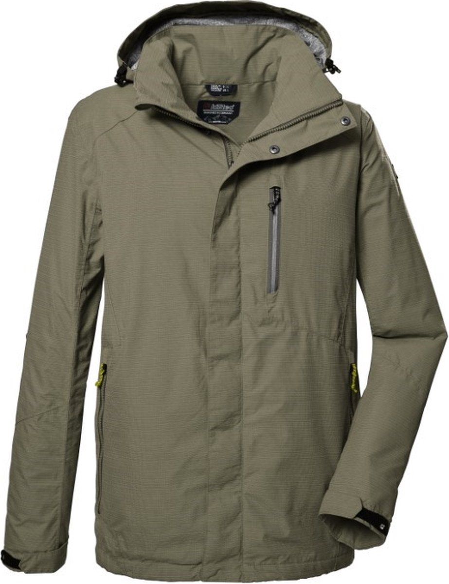 Killtec heren zomerjas - functionele jas - 41364 - groen - Carleb - maat XL