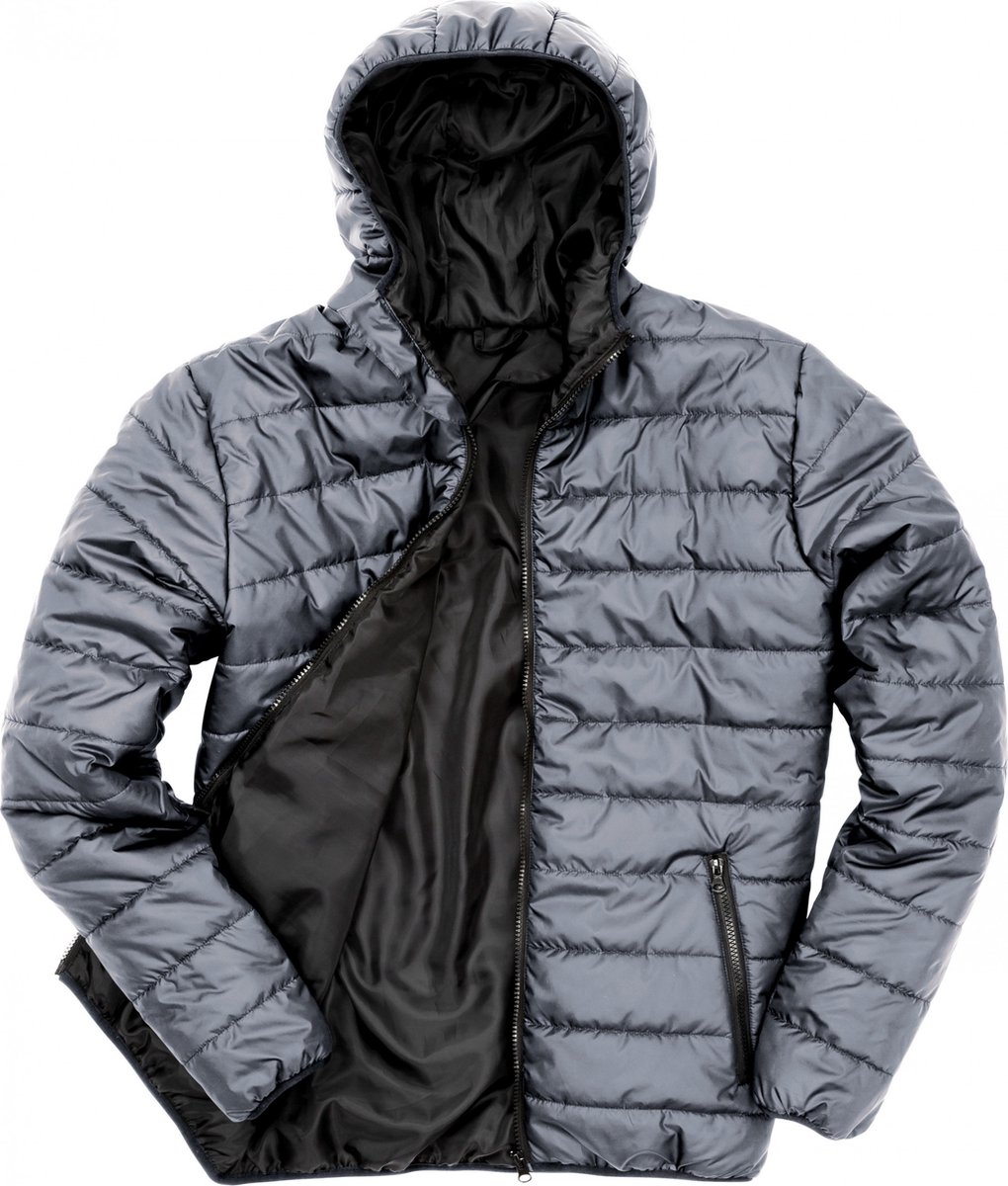 Result Soft Padded Jacket RT233 - Frost Grey/Black - S