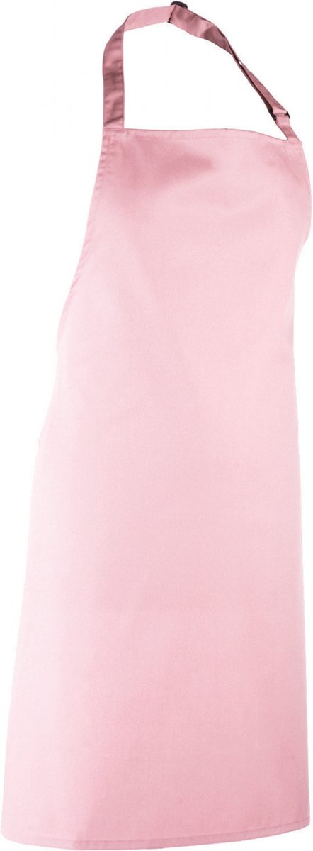 Schort/Tuniek/Werkblouse Unisex One Size Premier Pink 65% Polyester, 35% Katoen
