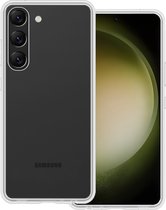 Hoes Geschikt voor Samsung S24 Plus Hoesje Siliconen Back Cover Case - Hoesje Geschikt voor Samsung Galaxy S24 Plus Hoes Cover Hoesje - Transparant