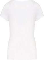 SportT-shirt Dames XXL Proact Ronde hals Korte mouw White 88% Polyester, 12% Elasthan