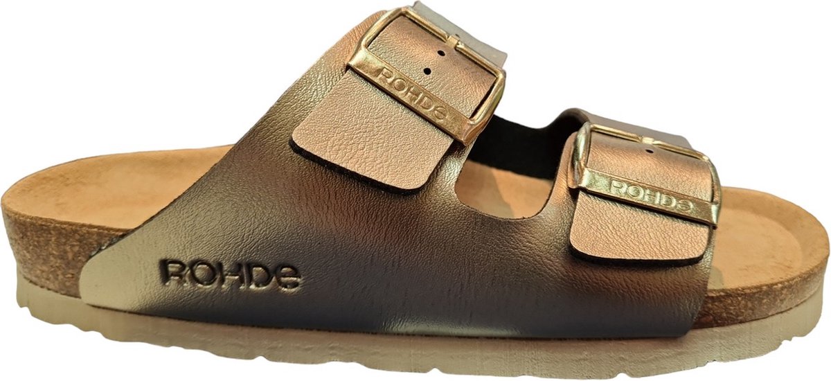 Rohde 5623 37 Dames Slippers - Goud - 40