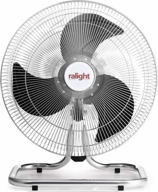 Ralight - Vloerventilator 45cm - Chroom