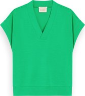 Scotch & Soda V-neck sleeveless modal sweatshirt Dames Trui - Maat L