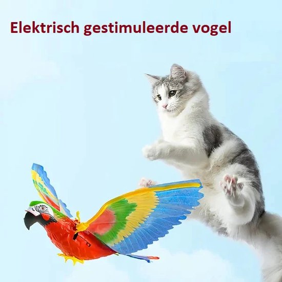 automatisch kattenspeelgoed - interactief kattenspeelgoed - kattenspeelgoed vogel - kattenspeeltjes