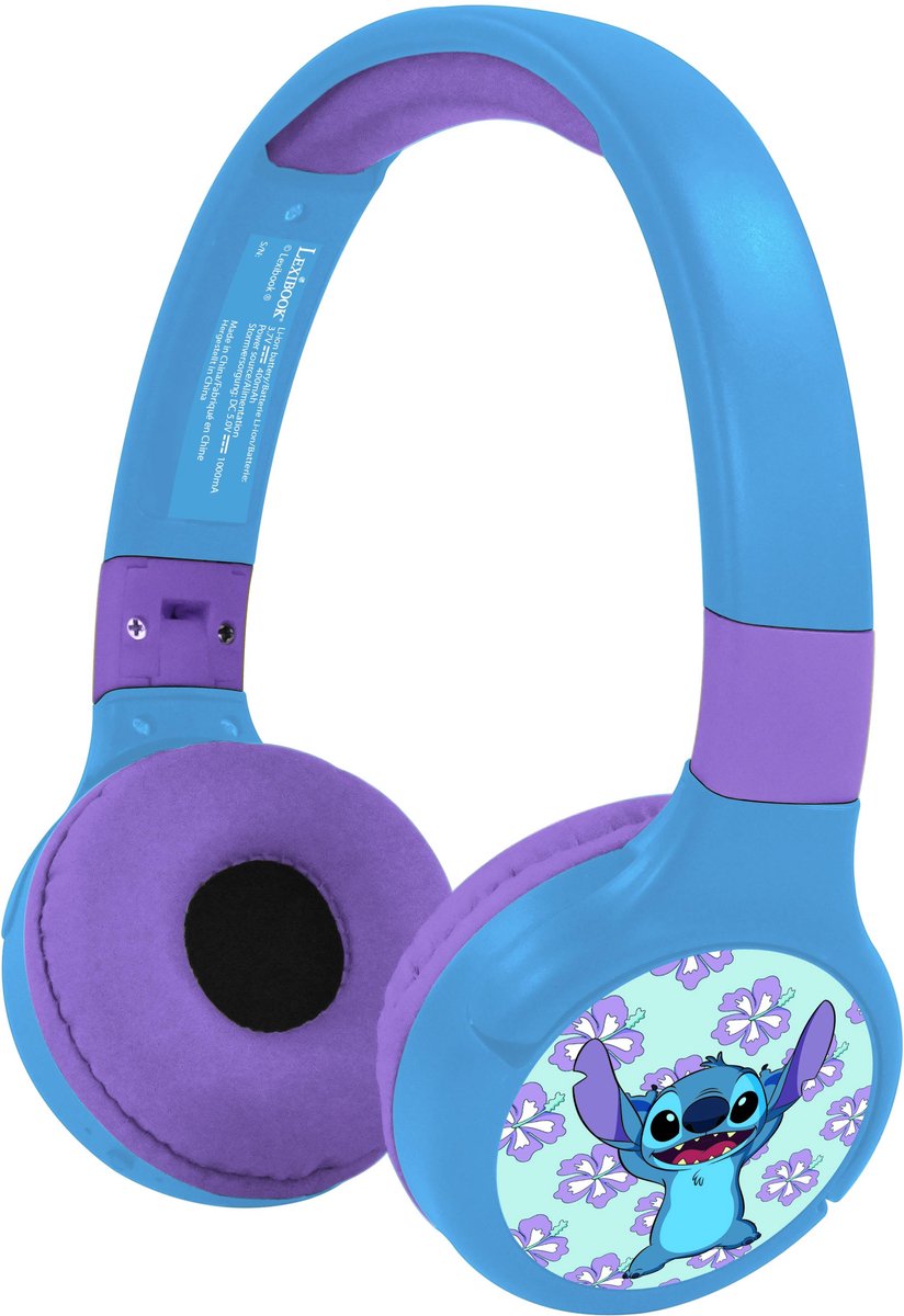 Lilo & Stitch Bluetooth & Whired Opvouwbare Koptelefoon .