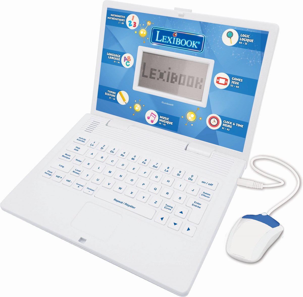ordinateur portable éducatif Power Kid bilingue français et anglais