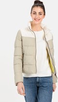 camel active Korte pufferjas made from recycled polyester - Maat womenswear-46 - Beige