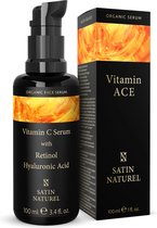 Sérum Vitamine ACE Bio Satin Natural, Pompe, 100 ml