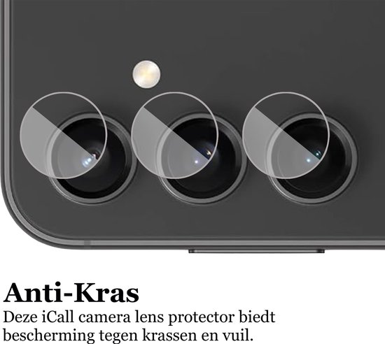 Coque adaptée pour Samsung Galaxy A15 - Protecteur d'écran Couverture Complète Glas & Appareil Photo - Coque Arrière Mat Rose