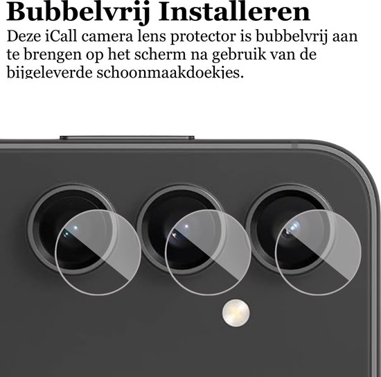 Coque adaptée pour Samsung Galaxy A15 - Protecteur d'écran Couverture Complète Glas & Appareil Photo - Coque Arrière Mat Rose